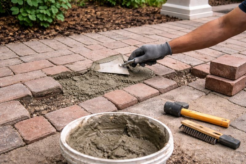 Brick Flatwork Repair in Lovejoy, GA