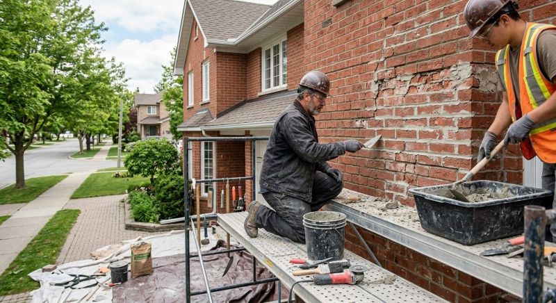 Brick Masonry Repair in Union City, GA