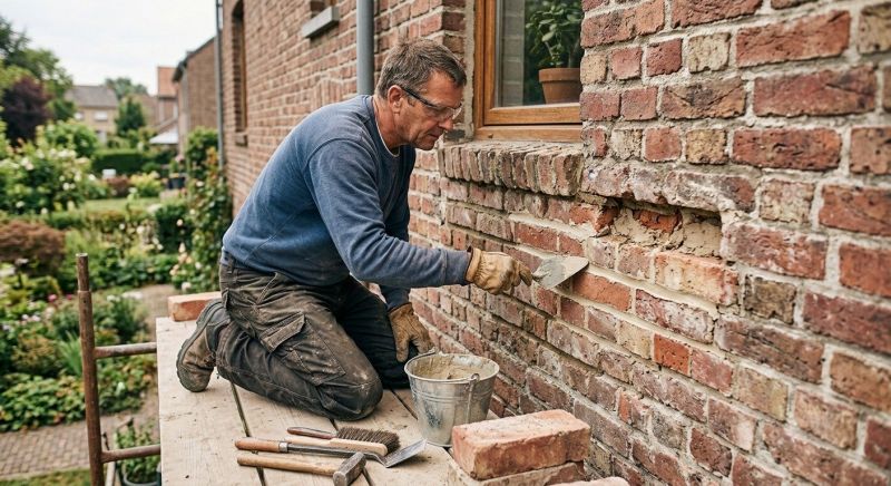 Brick Stairs Repair in Douglasville, GA