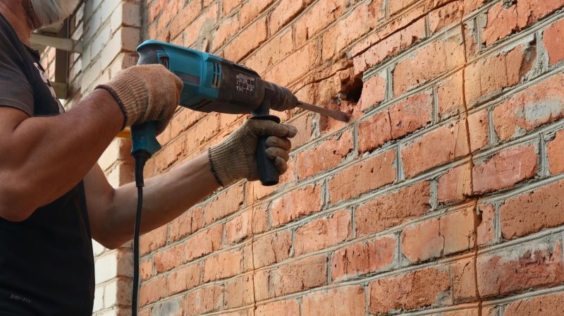 Brick Wall Repair in Fulton County, GA