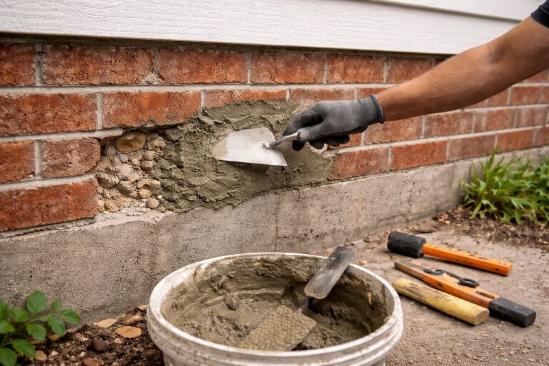 Foundation Brickwork Repair in Atlanta, GA