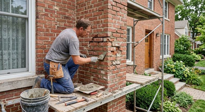 Residential Brick Repair in Atlanta, GA