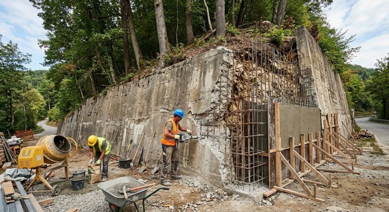Retaining Wall Repair in Lithia Springs, GA