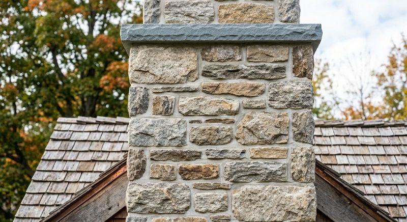 Stone Chimney Installation in Stockbridge, GA