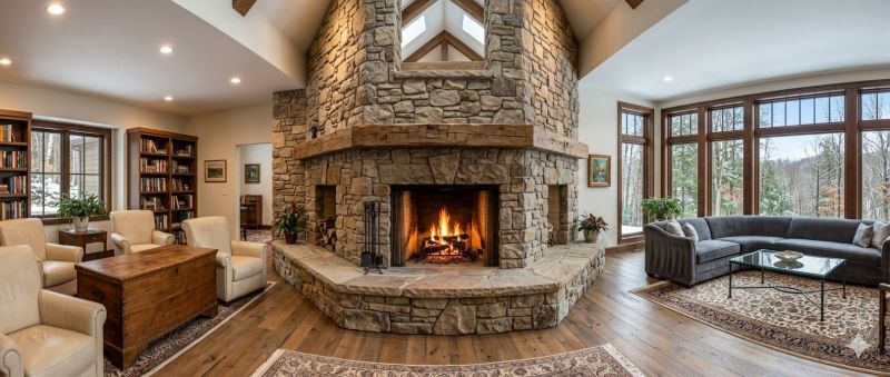 Stone Chimney Installation in Stone Mountain, GA