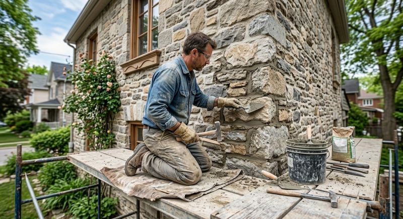 Stone Masonry Repair in Ellenwood, GA