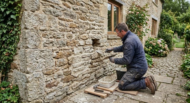 Stone Masonry Repair in Fayette County, GA