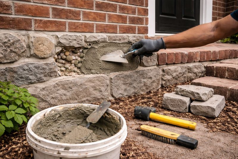 Stone Masonry Repair in Senoia, GA