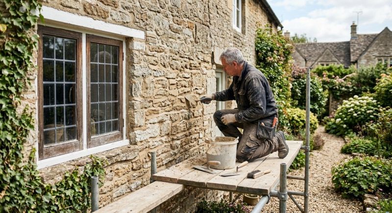 Stone Masonry Repair in Sharpsburg, GA