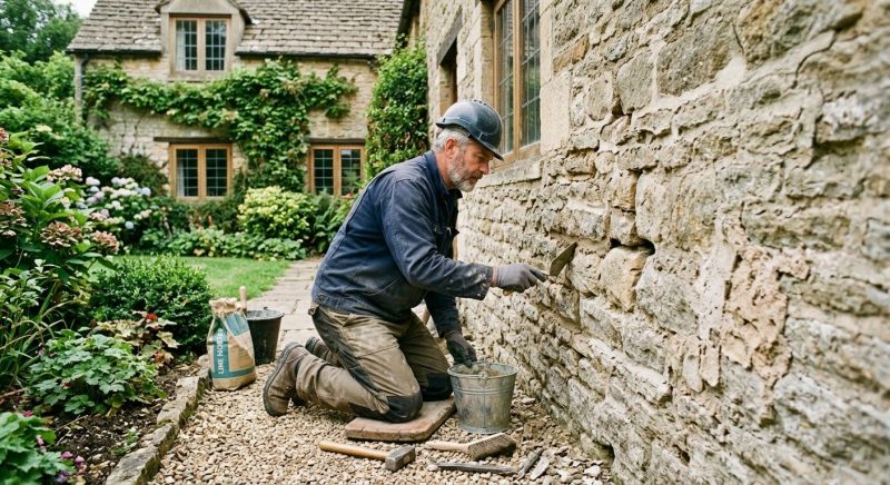 Stonework Repair in Fulton County, GA
